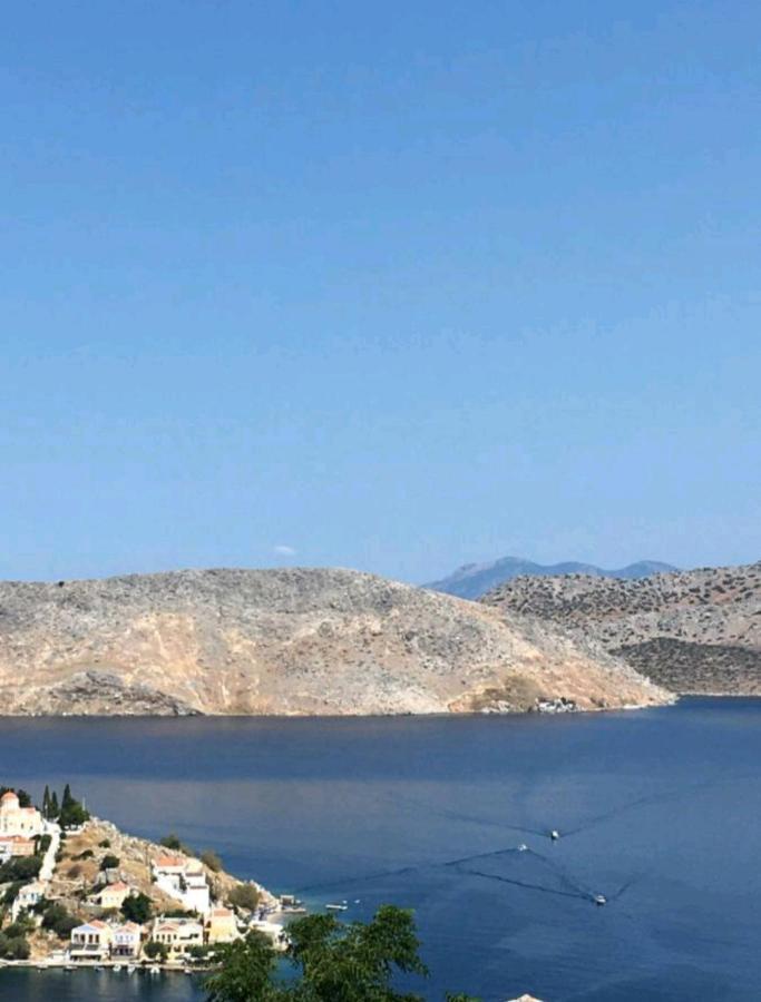 The Windmill Villa Symi Bagian luar foto
