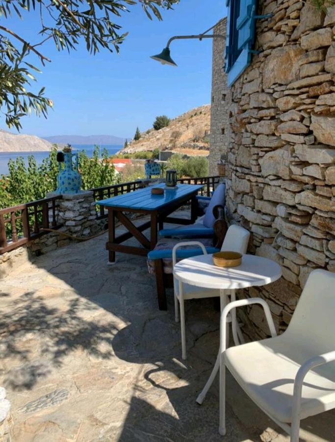 The Windmill Villa Symi Bagian luar foto