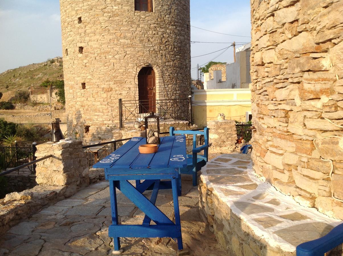 The Windmill Villa Symi Bagian luar foto
